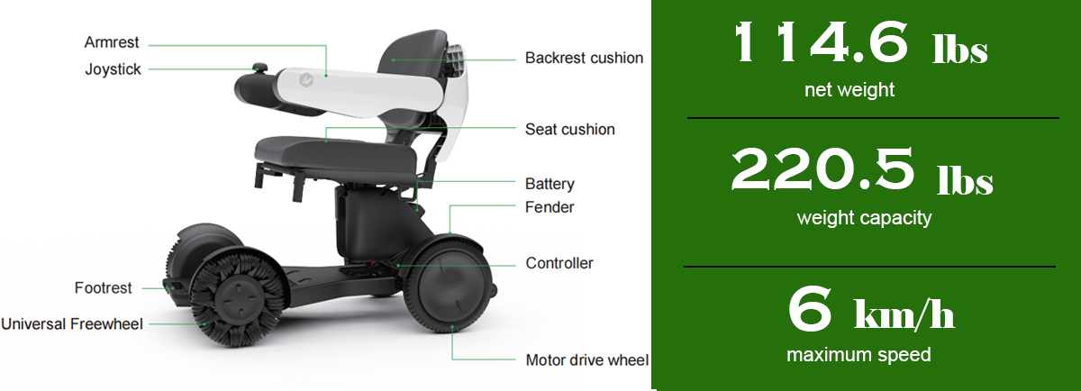JBH كرسي متحرك D30