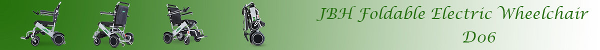 كرسي متحرك كهربائي قابل للطي D06