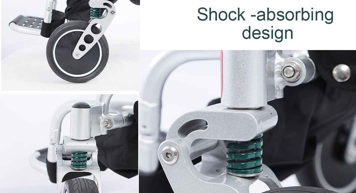 كرسي متحرك كهربائي ممتص للصدمات D05