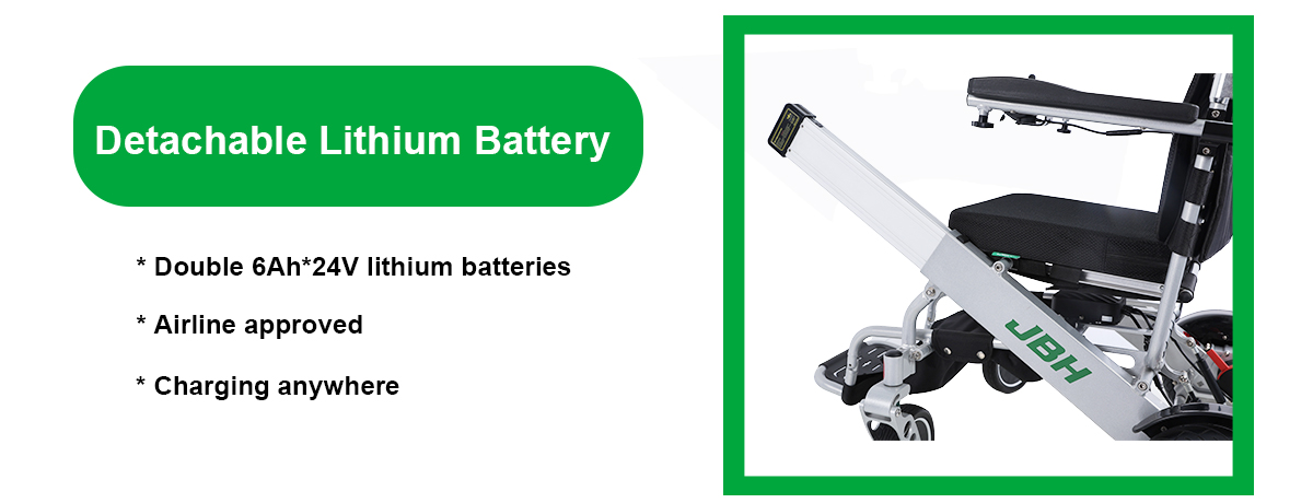 JBH كرسي متحرك كهربائي D06