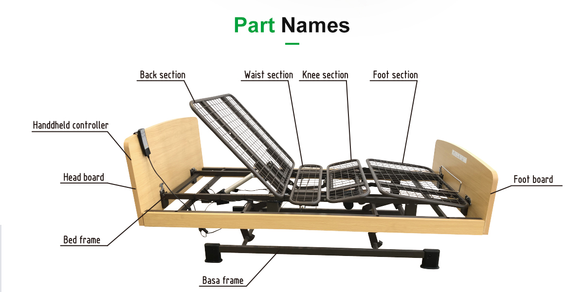 وظيفة سرير التمريض الكهربائي مقدمة