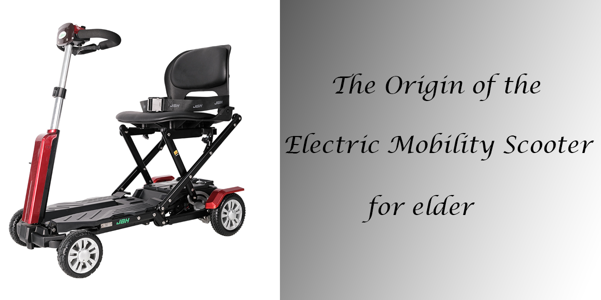 أصل سكوتر التنقل الكهربائي للسن
