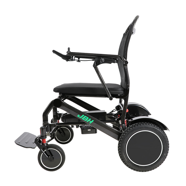 JBH أخف كرسي متحرك من ألياف الكربون DC08M