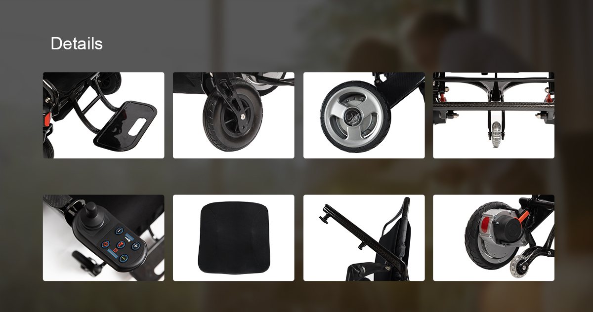 تفاصيل الكرسي المتحرك الكهربائي