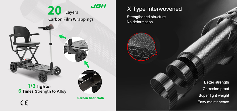 الدراجات البخارية التنقل الألياف الكربونية