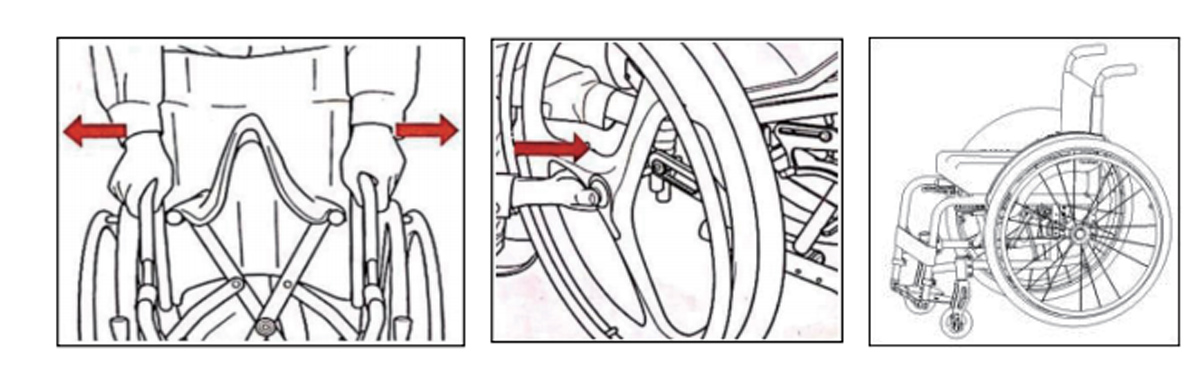 S002 اليدوي كرسي متحرك