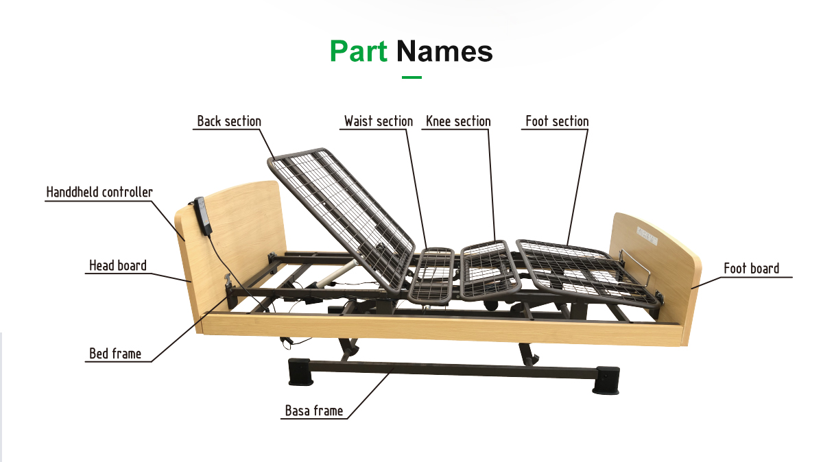 JBH سرير التمريض AB200