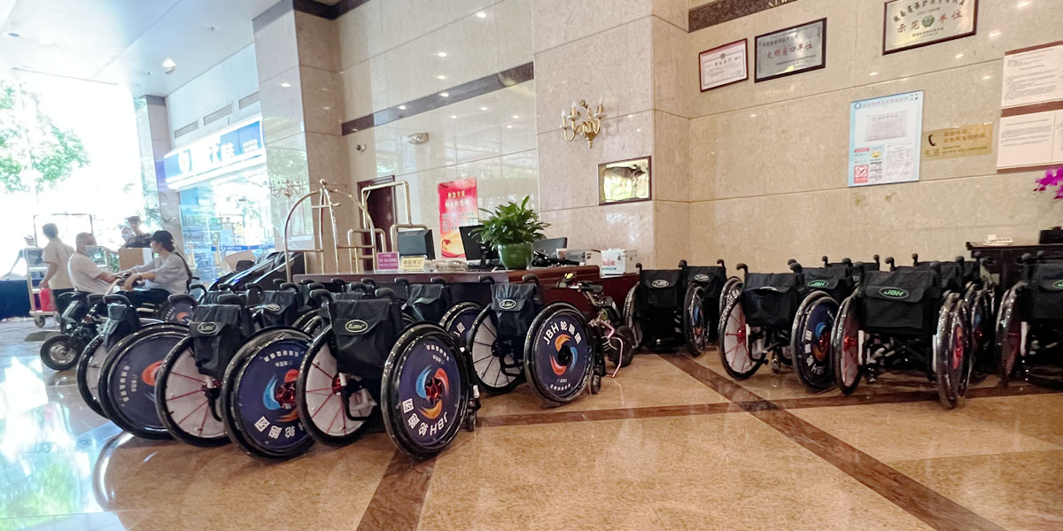 JBH كرسي متحرك يدوي